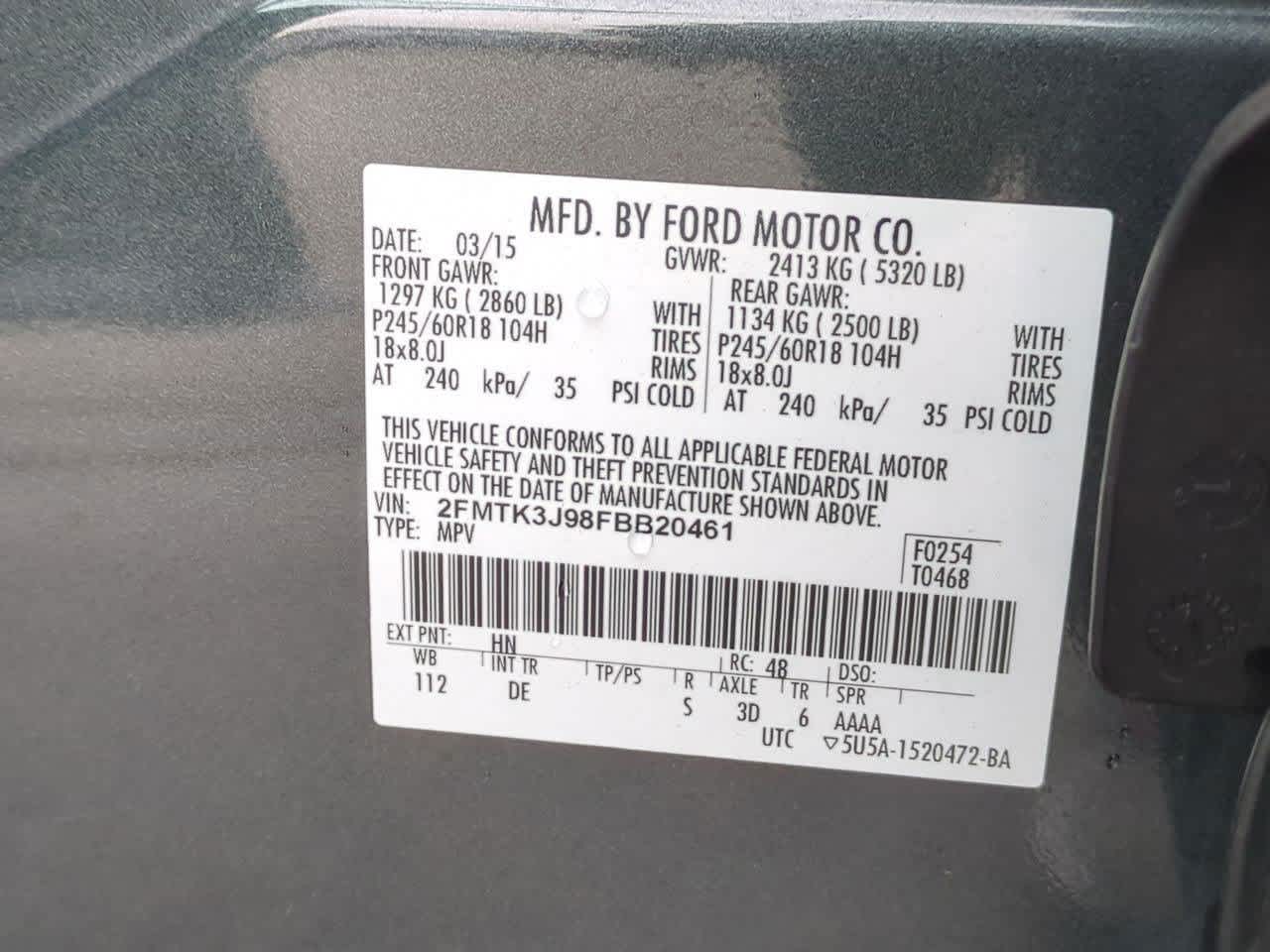 Thumbnail: 2015 Ford Edge - 35