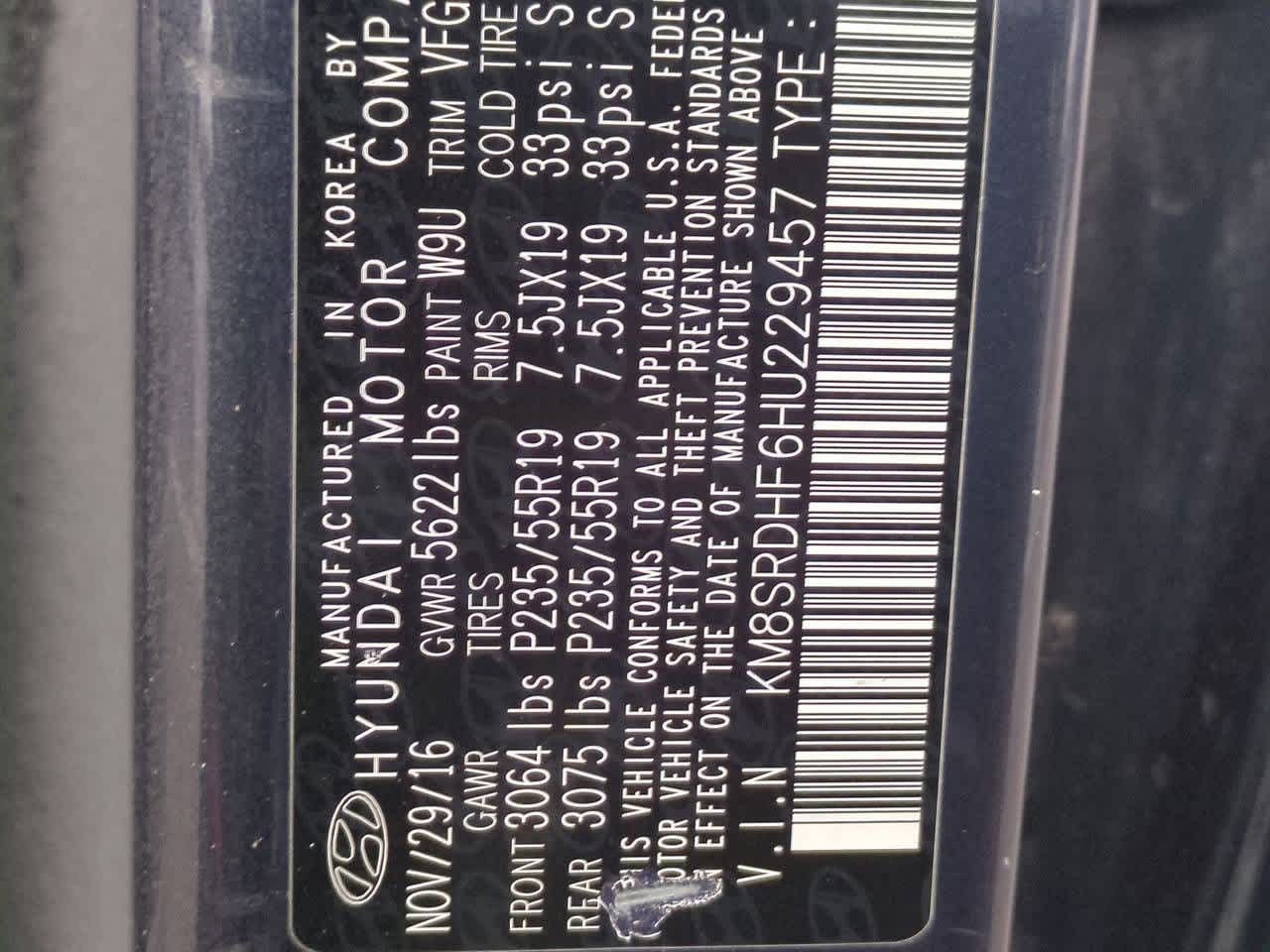 Thumbnail: 2017 Hyundai Santa Fe - 37