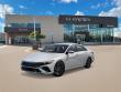New 2026 Hyundai Elantra Hybrid Blue Sedan