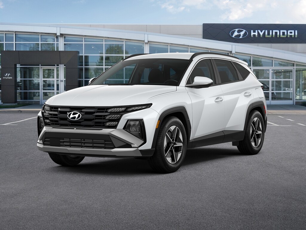 New 2025 Hyundai Tucson SUV SEL FWD Serenity White Pearl For Sale