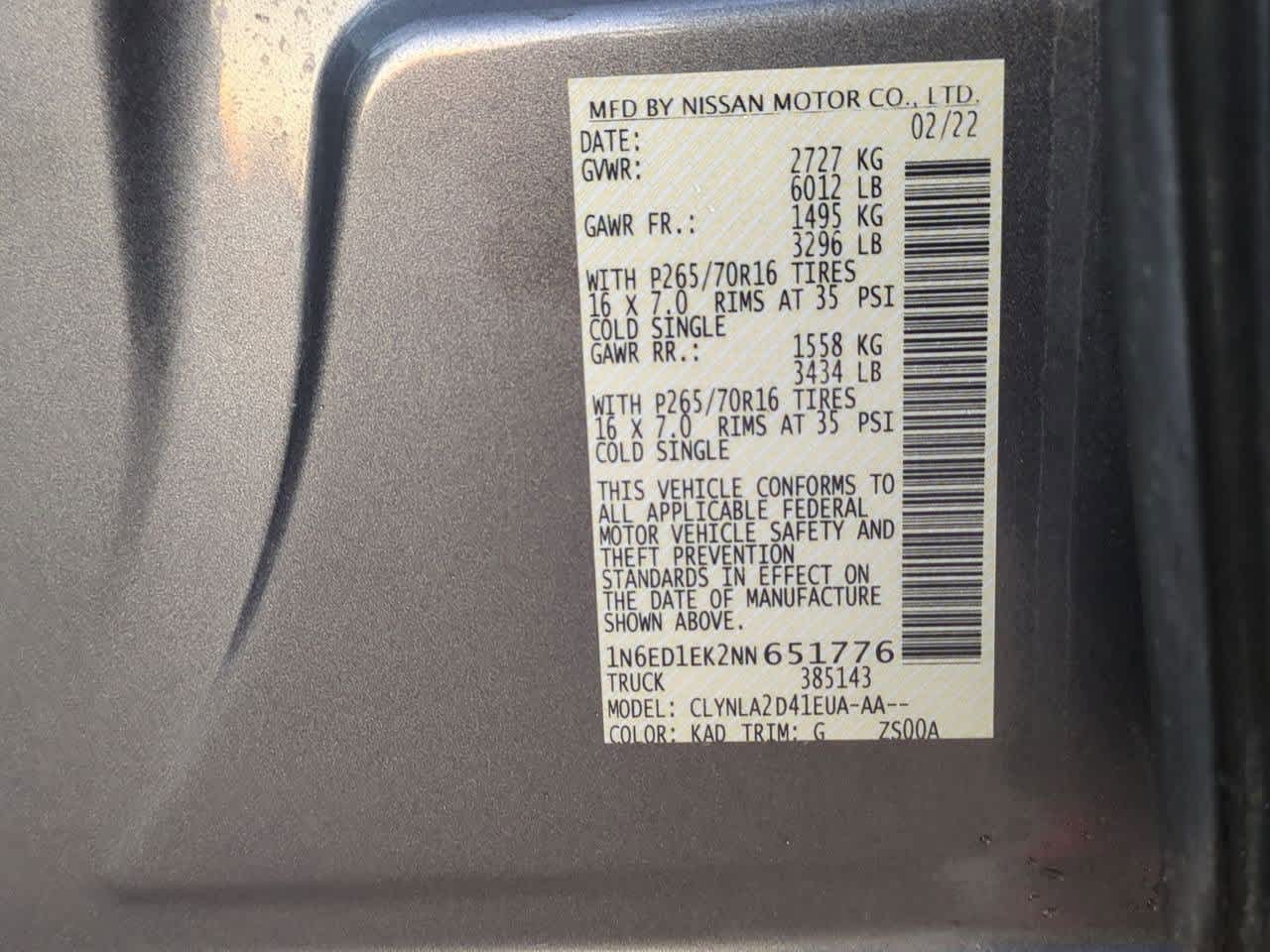 Thumbnail: 2022 Nissan Frontier - 33