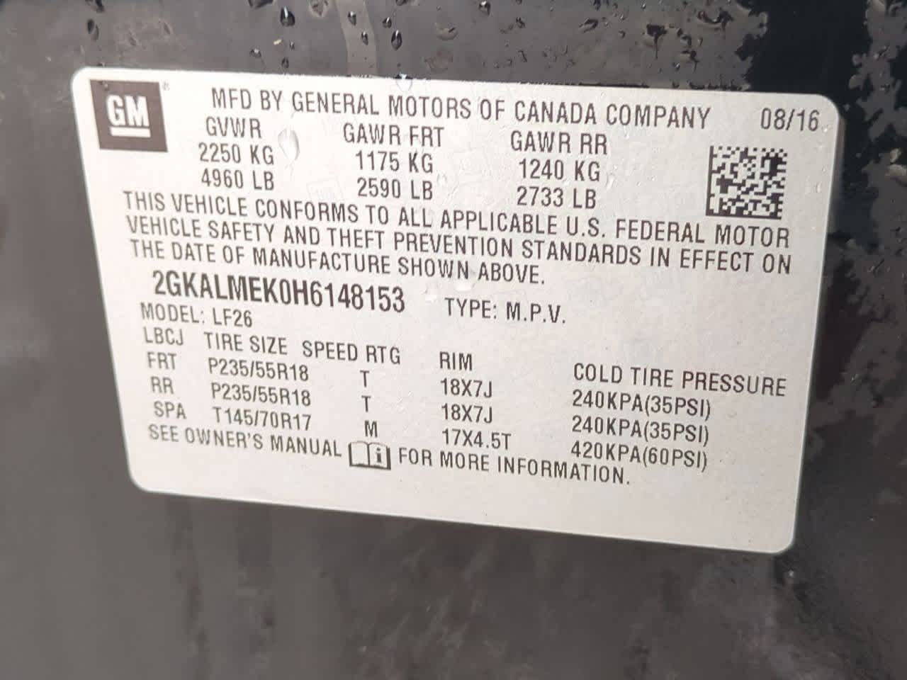 Thumbnail: 2017 GMC Terrain - 33