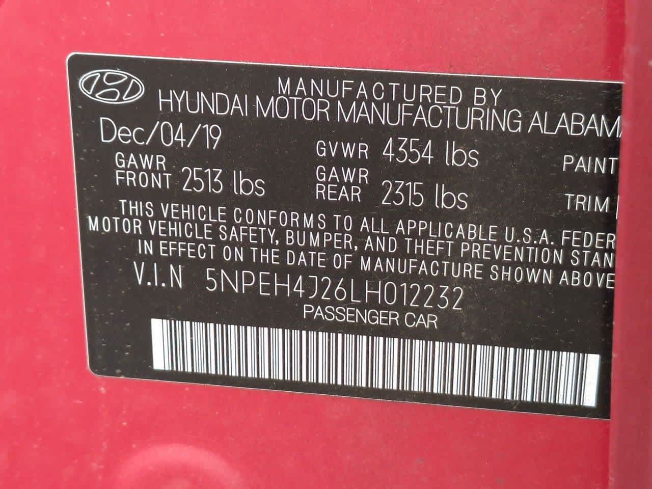 Thumbnail: 2020 Hyundai Sonata - 36