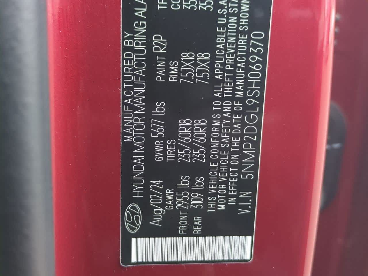 Thumbnail: 2025 Hyundai Santa Fe - 34