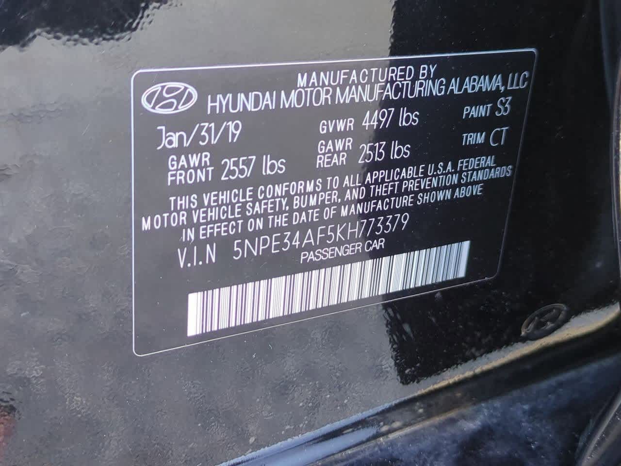 Thumbnail: 2019 Hyundai Sonata - 35