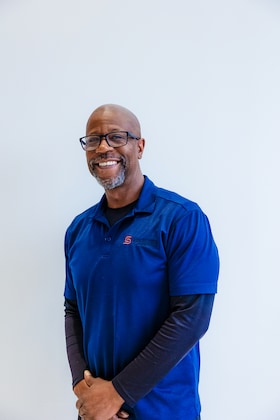 Staff member Christopher May from ID_3a97de