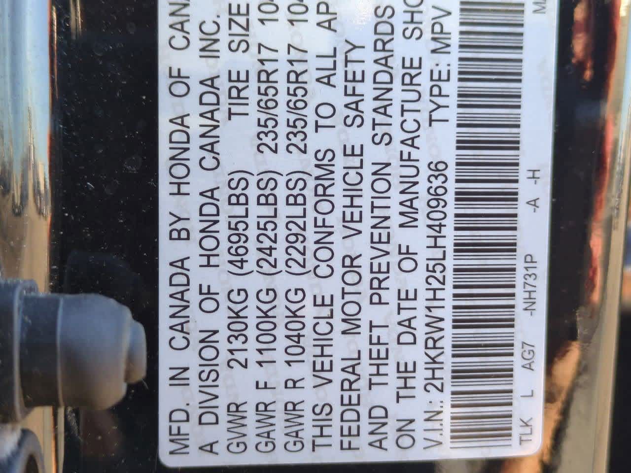 Thumbnail: 2020 Honda CR-V - 32