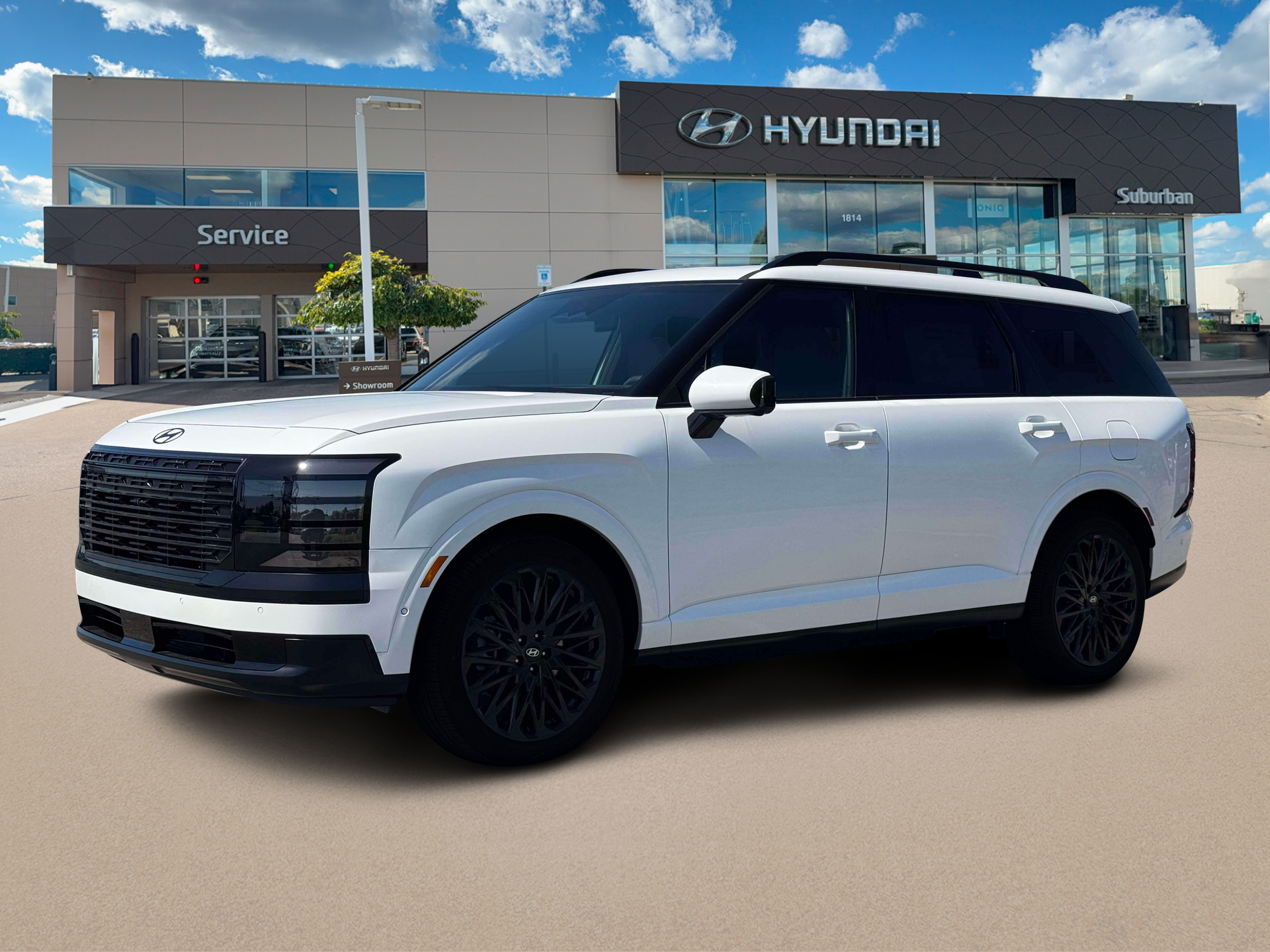 New 2027 Hyundai Palisade Hybrid Calligraphy Black Ink SUV