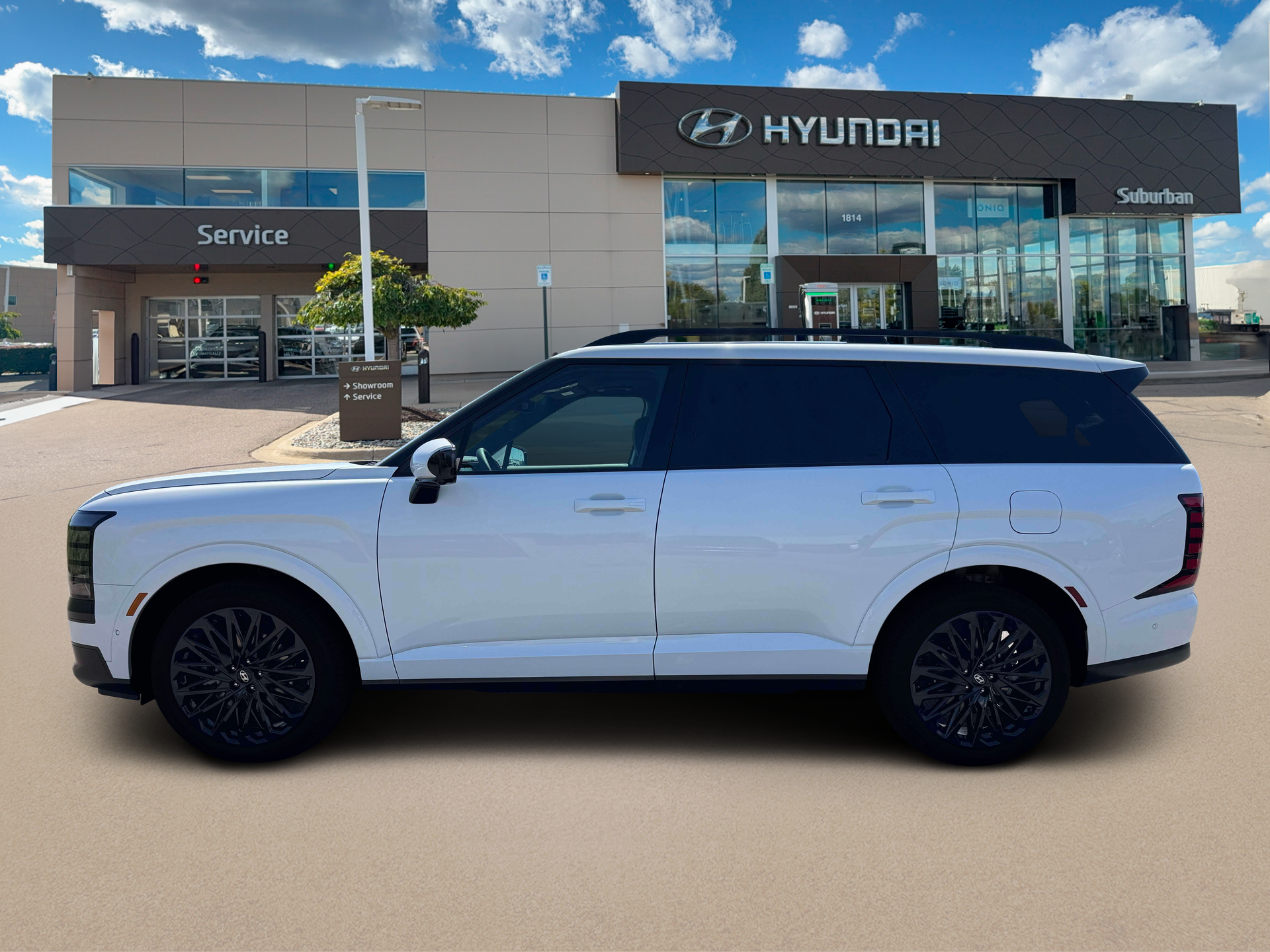 New 2027 Hyundai Palisade Hybrid Calligraphy Black Ink SUV