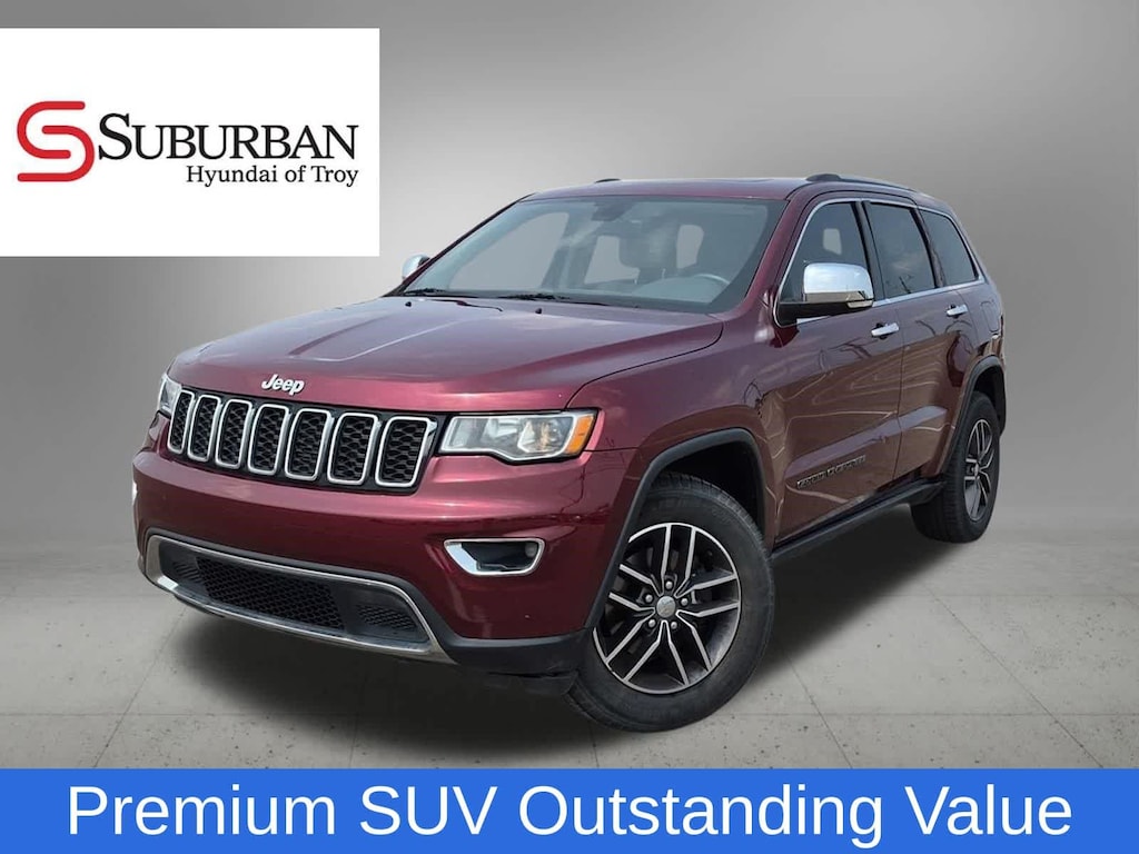 Used 2017 Jeep Grand Cherokee Limited SUV