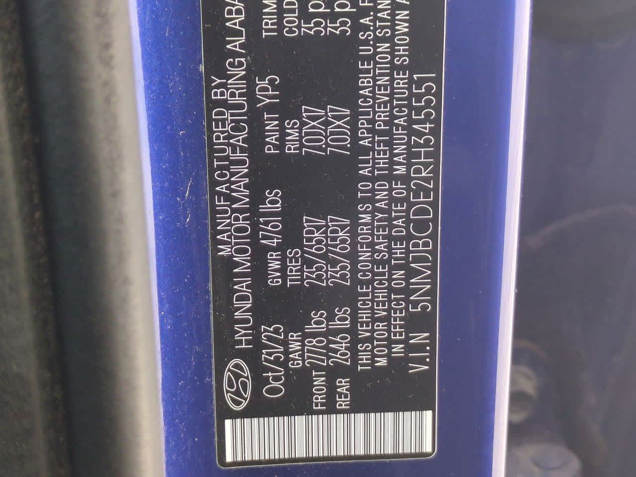 Thumbnail: 2024 Hyundai Tucson - 33