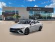 New 2026 Hyundai Elantra Hybrid Blue Sedan