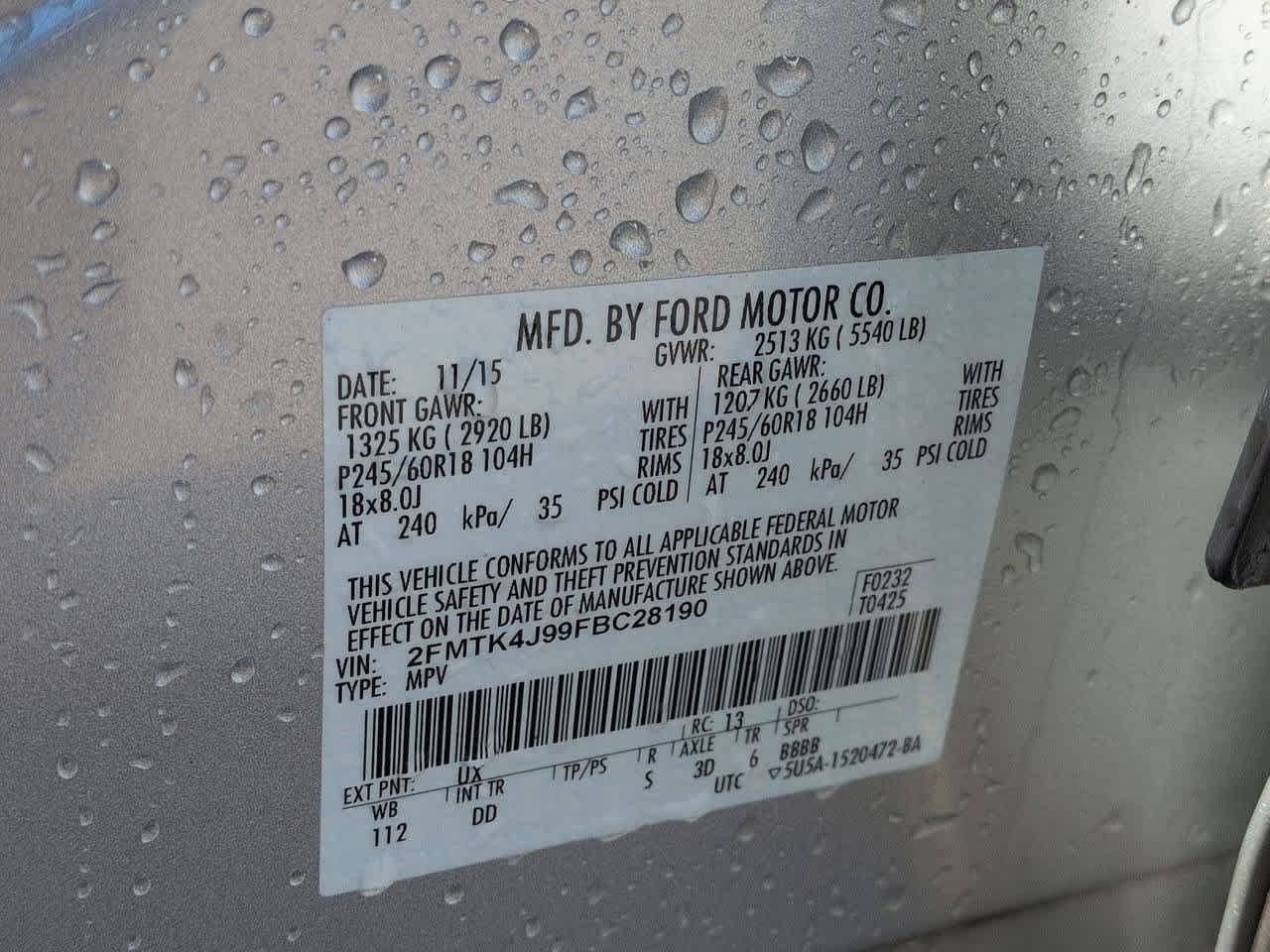 Thumbnail: 2015 Ford Edge - 26