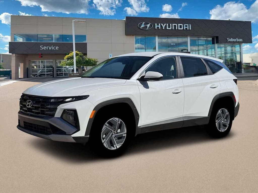 New 2026 Hyundai Tucson Hybrid Blue SUV