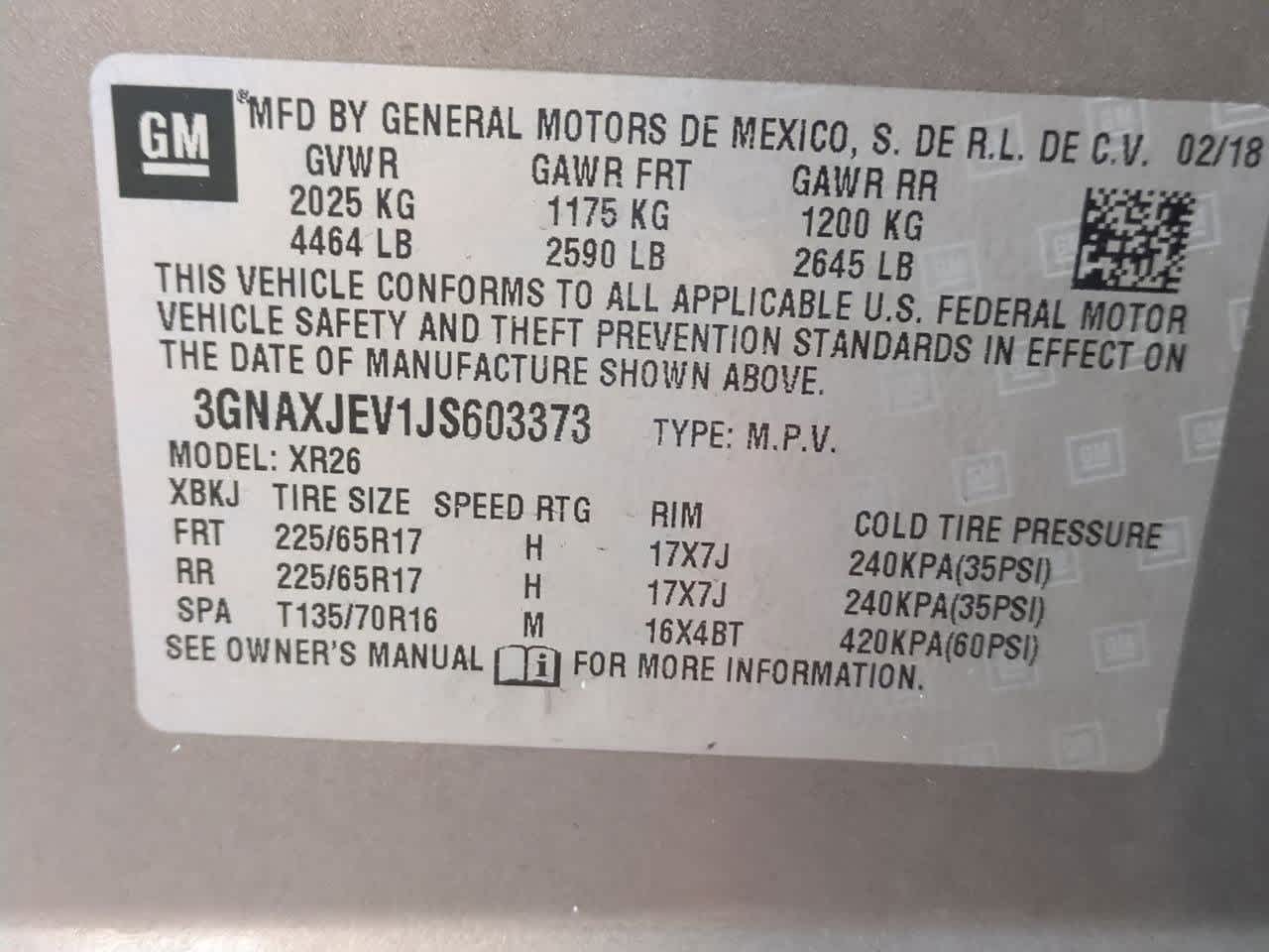 Thumbnail: 2018 Chevrolet Equinox - 33