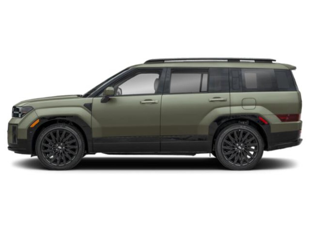New 2025 Hyundai Santa Fe SUV Calligraphy AWD Rockwood Green For Sale Medford OR Lithia Motors