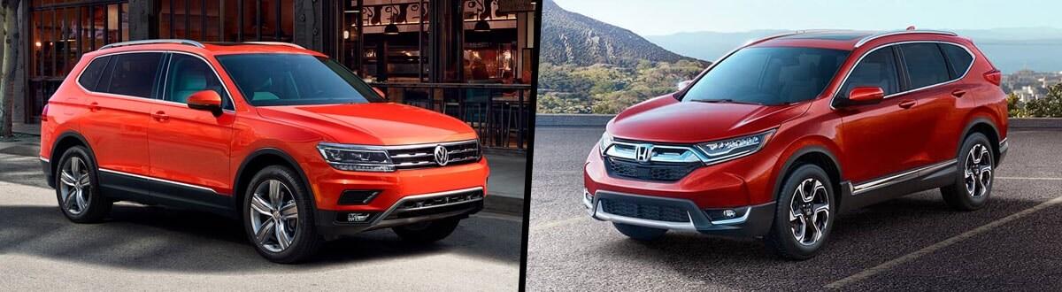 Compare 2018 Volkswagen Tiguan vs 2018 Honda CRV Troy MI