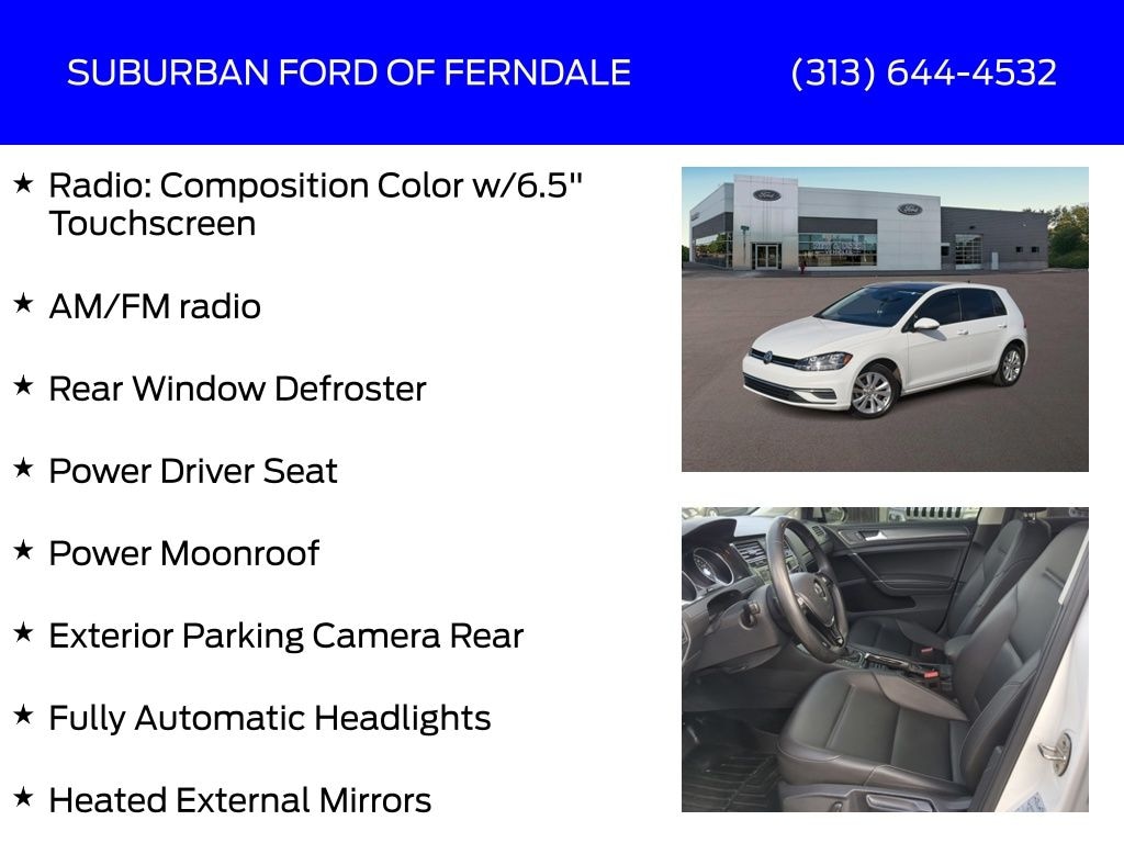 Used 2021 Volkswagen Golf 1.4T TSI Hatchback