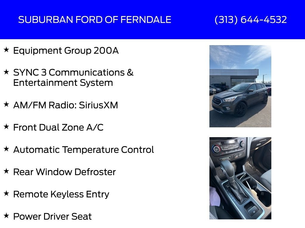 Used 2019 Ford Escape SE SUV