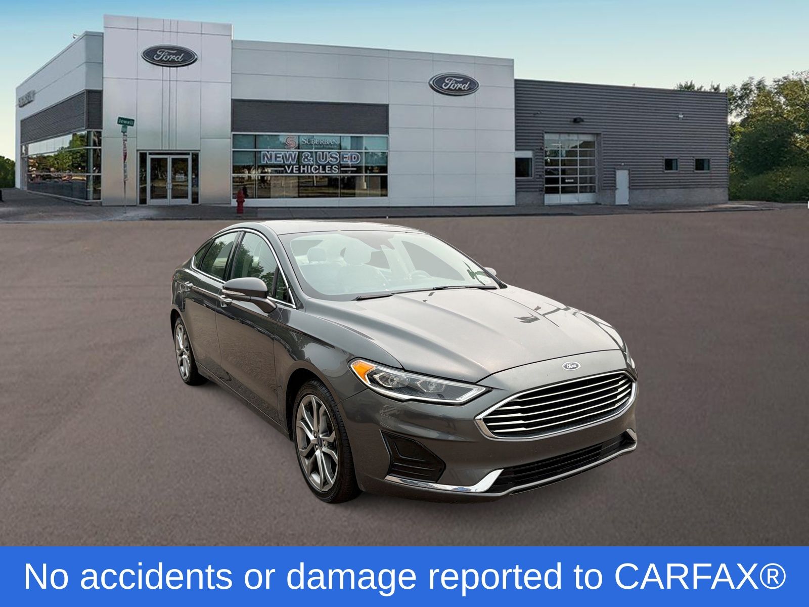 Used 2019 Ford Fusion SEL with VIN 3FA6P0CD0KR150185 for sale in Ferndale, MI
