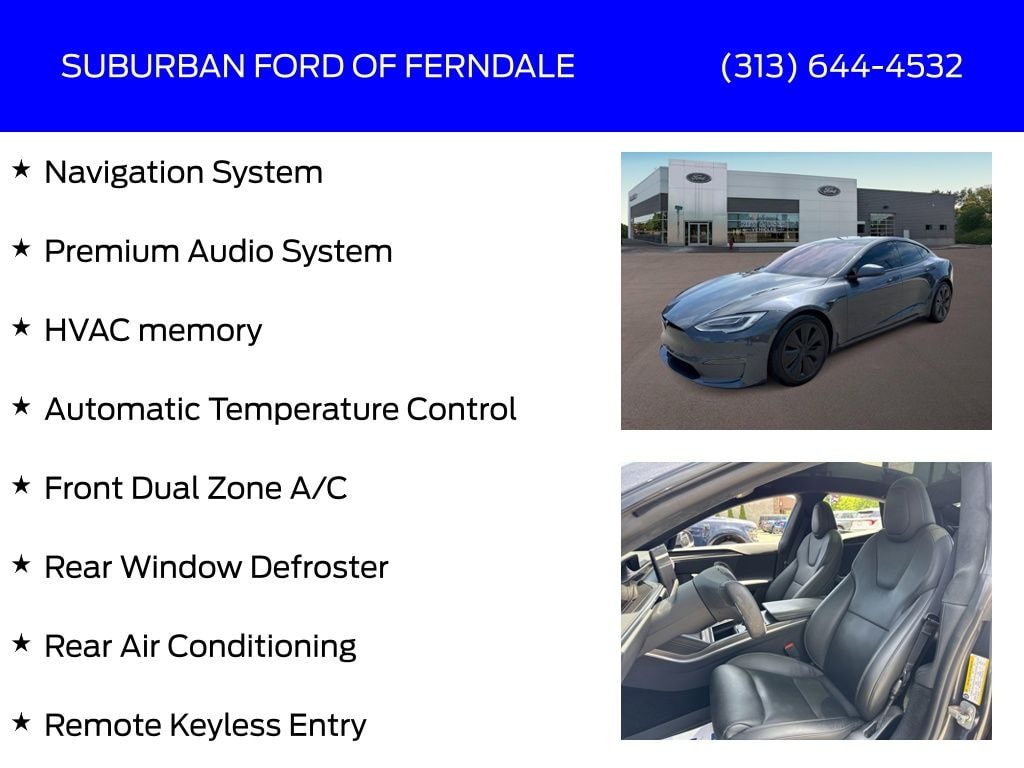 Used 2022 Tesla Model S Plaid Hatchback
