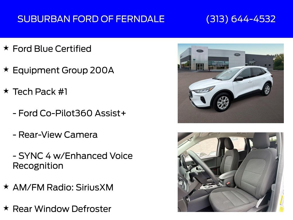 Certified 2023 Ford Escape Active SUV