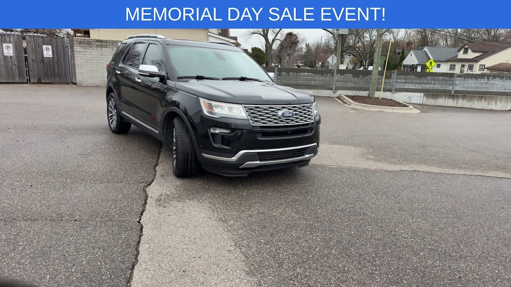 Used 2018 Ford Explorer Platinum SUV