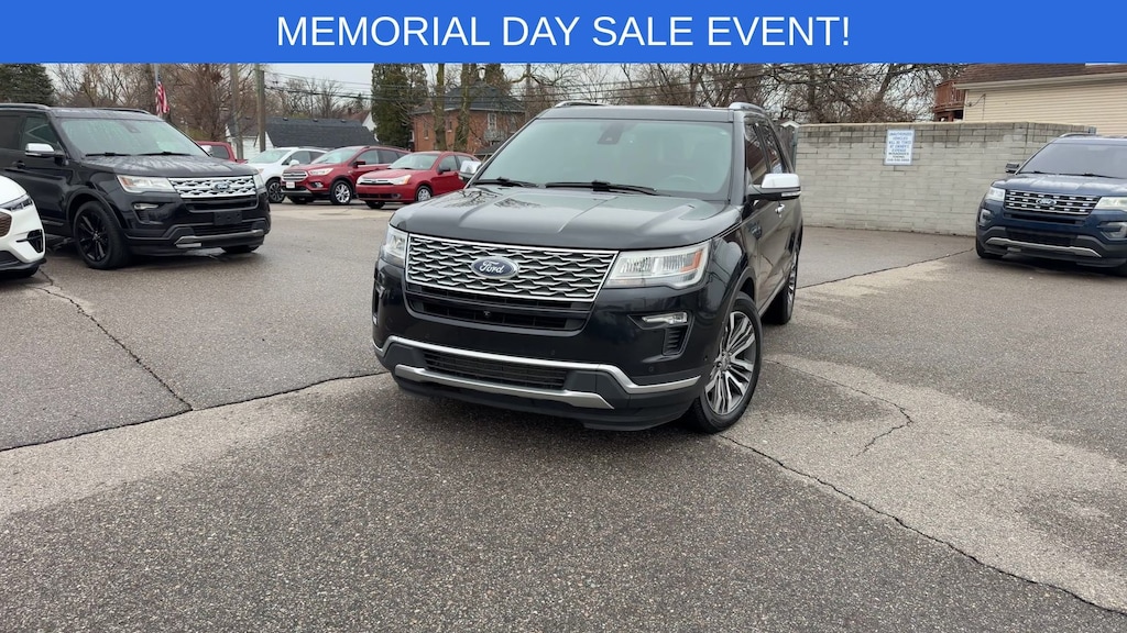 Used 2018 Ford Explorer Platinum SUV