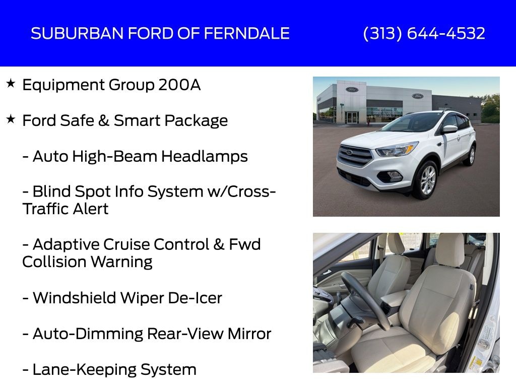 Used 2018 Ford Escape SE SUV