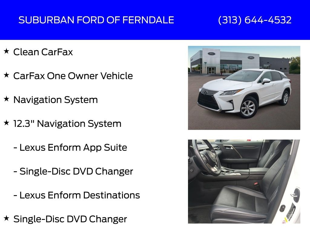 Used 2017 Lexus RX 350 SUV