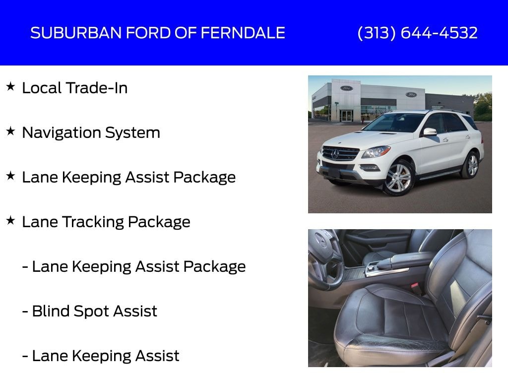 Used 2014 Mercedes-Benz M-Class ML 350 SUV