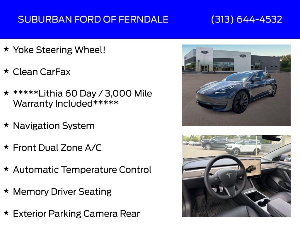 Used 2023 Tesla Model 3 Performance Sedan