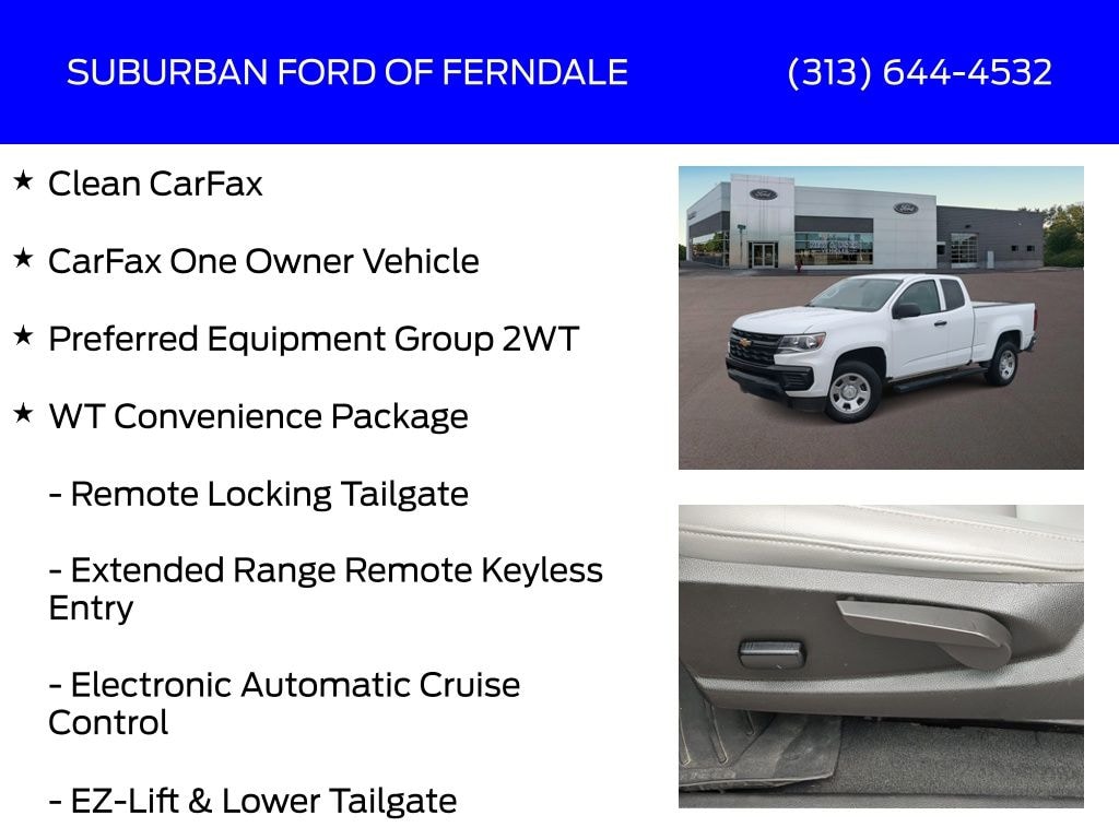 Used 2022 Chevrolet Colorado Work Truck Truck