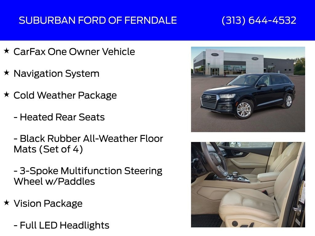 Used 2018 Audi Q7 3.0T Premium Plus SUV