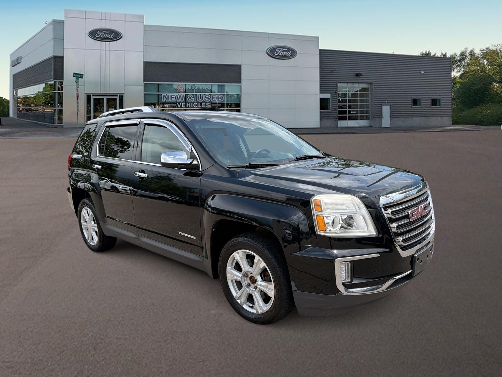 Used 2016 GMC Terrain SLT with VIN 2GKFLUE34G6204477 for sale in Ferndale, MI