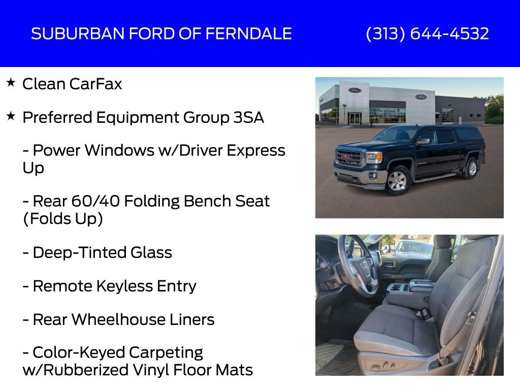 Used 2014 GMC Sierra 1500 SLE Truck