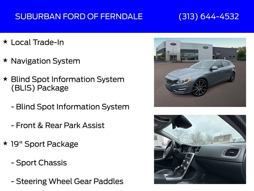 Used 2016 Volvo V60 T5 Wagon