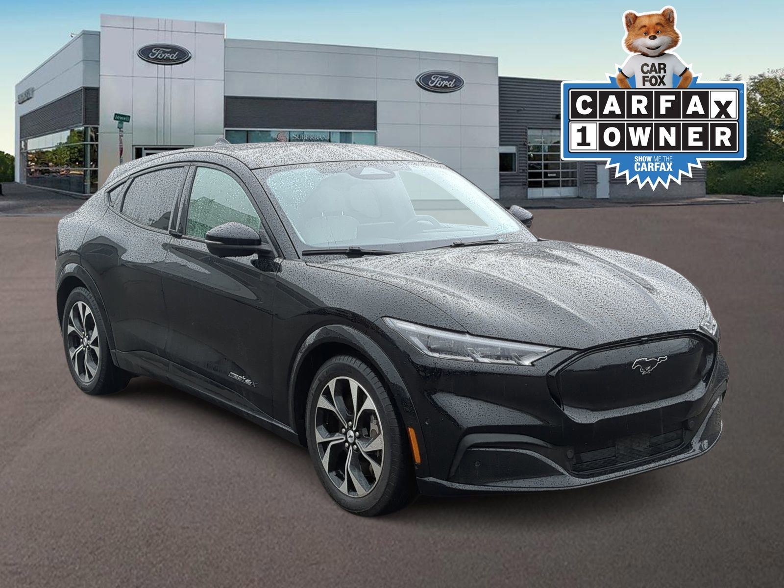 Certified 2021 Ford Mustang Mach-E Premium AWD with VIN 3FMTK3SU0MMA10809 for sale in Ferndale, MI