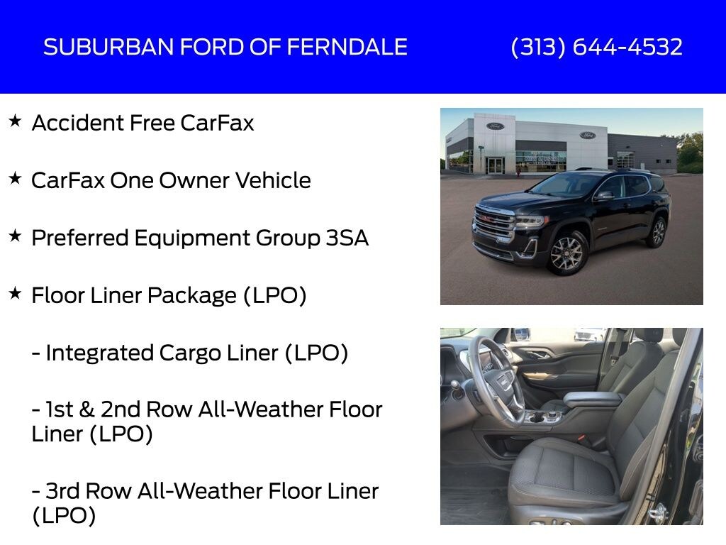 Used 2022 GMC Acadia SLE SUV