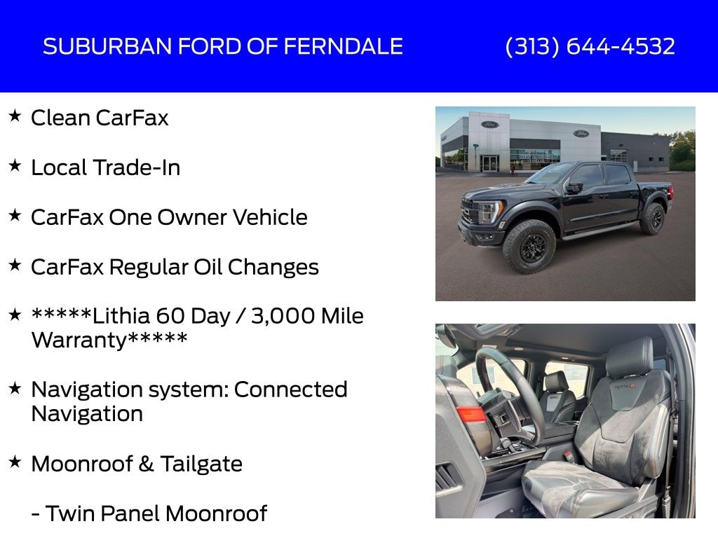 Used 2023 Ford F-150 Raptor Truck