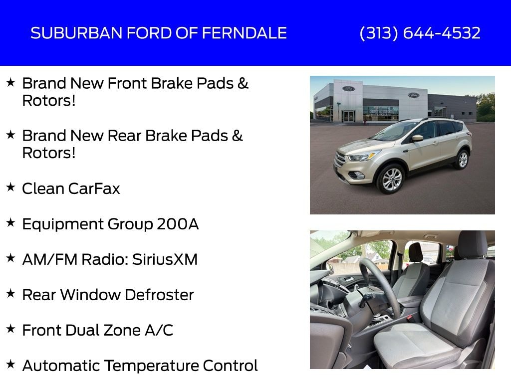 Used 2018 Ford Escape SE SUV