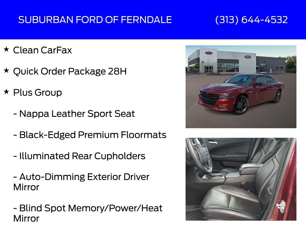 Used 2019 Dodge Charger SXT Sedan