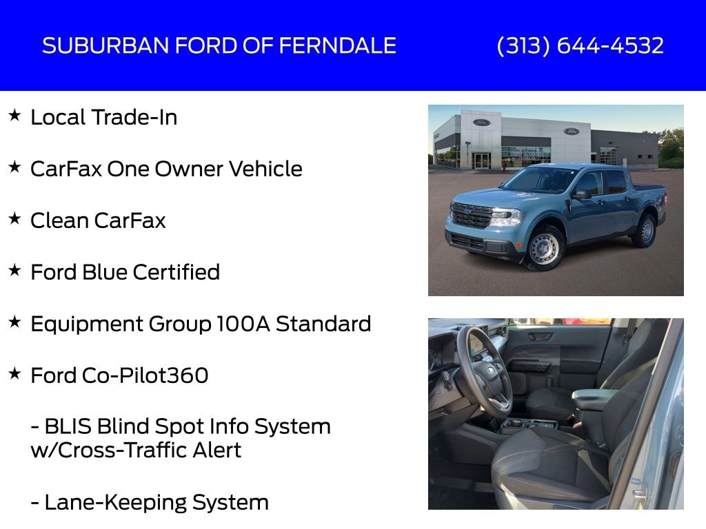 Certified 2022 Ford Maverick XL Truck