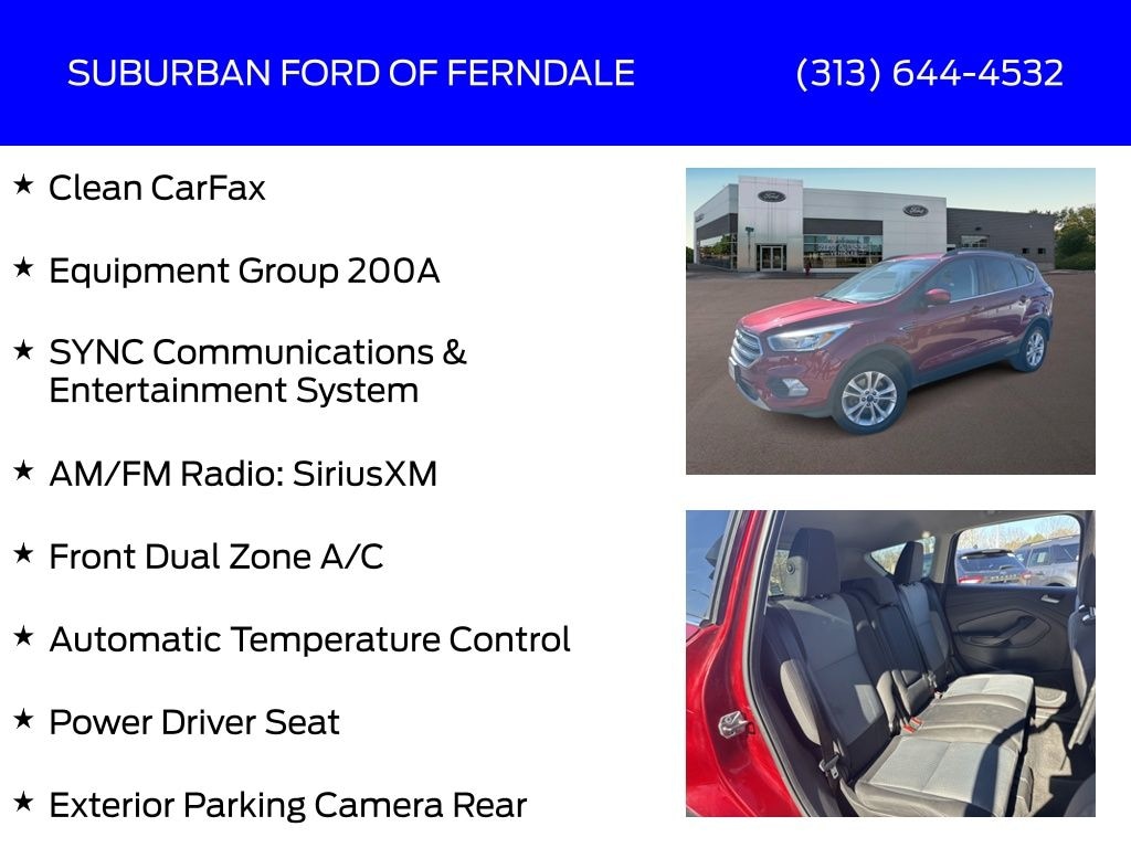 Used 2018 Ford Escape SE SUV