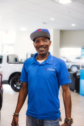 Staff member Calvin Morris from 8118bbbb036a