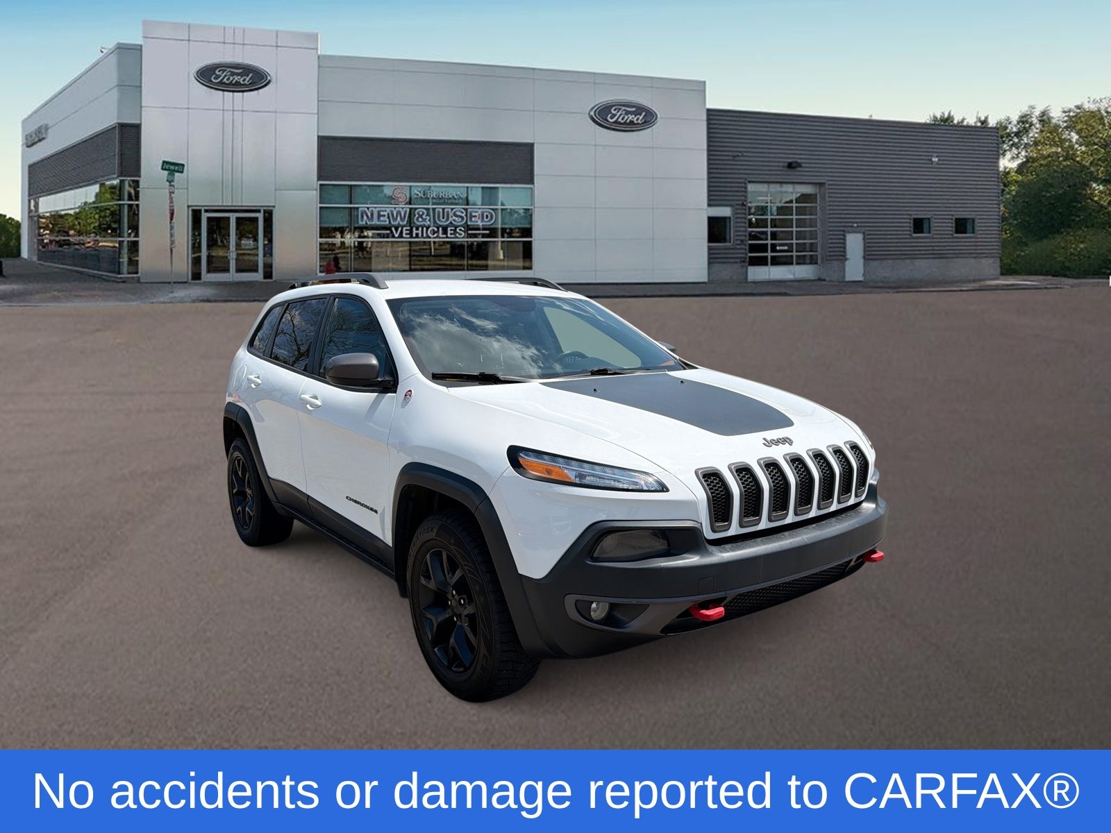 Used 2015 Jeep Cherokee Trailhawk with VIN 1C4PJMBB2FW718205 for sale in Ferndale, MI