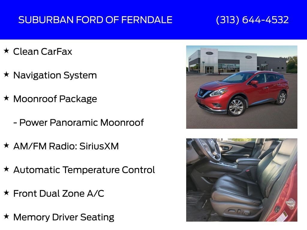 Used 2018 Nissan Murano SL SUV