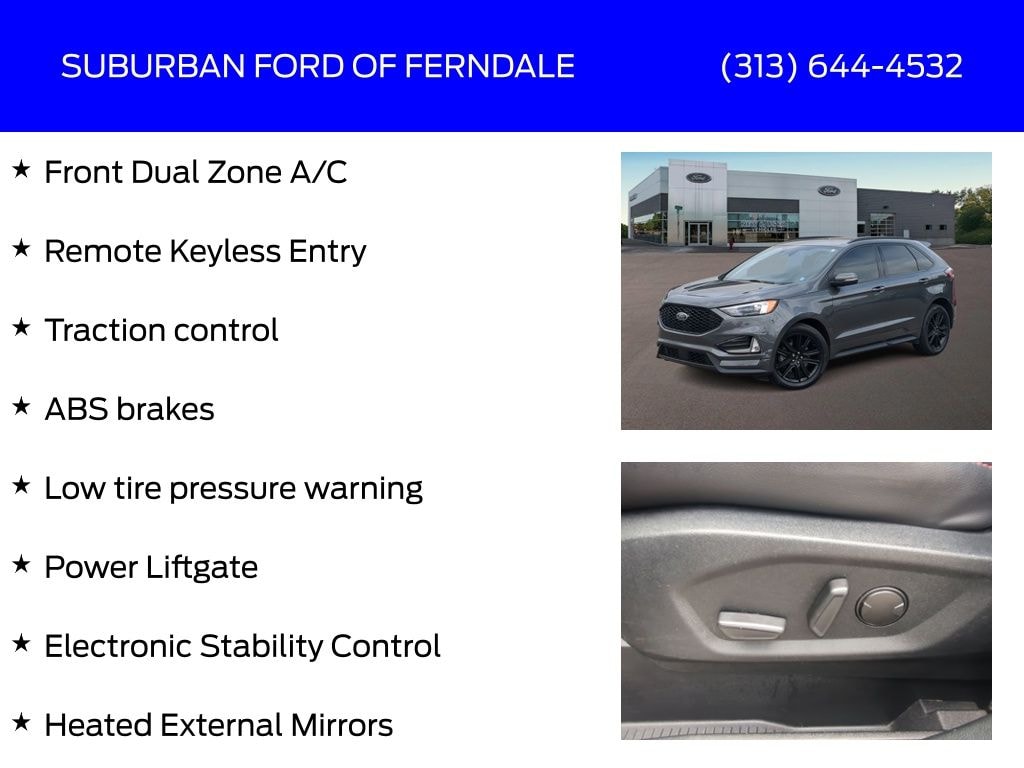 Certified 2020 Ford Edge ST Line SUV