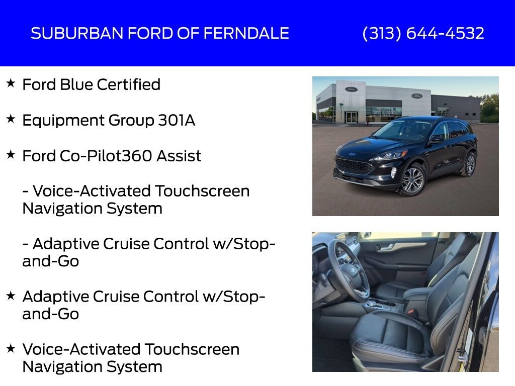 Certified 2020 Ford Escape SEL SUV