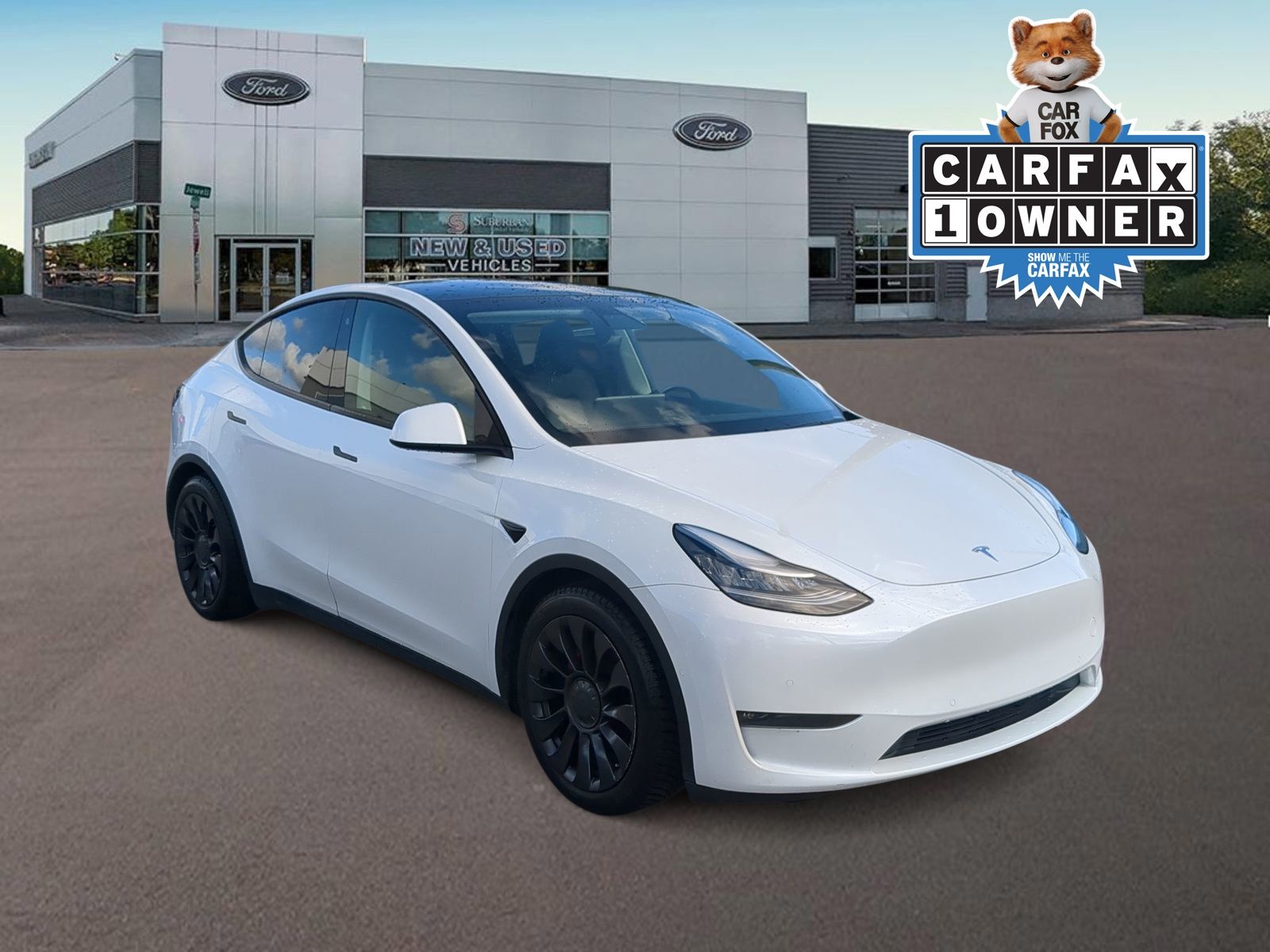 Used 2020 Tesla Model Y Performance with VIN 5YJYGDEF2LF038502 for sale in Ferndale, MI